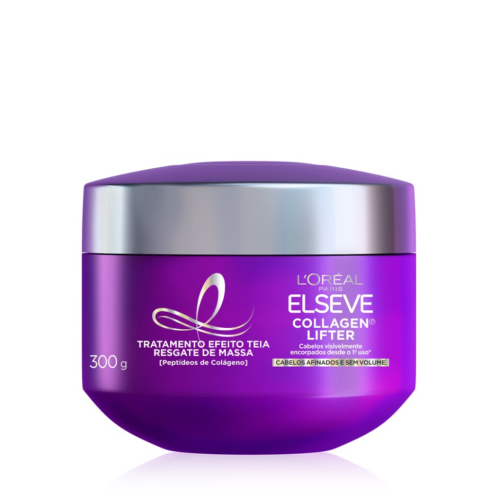 Tratamento Efeito Teia Resgate de Massa L'Oréal Paris Elseve Collagen® Lifter 300g