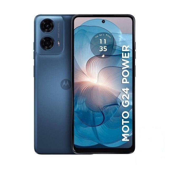 ⚠️ USADO: MOTO G24 POWER 128GB AZUL-ESCURO BOM TROCAFY MOTOROLA