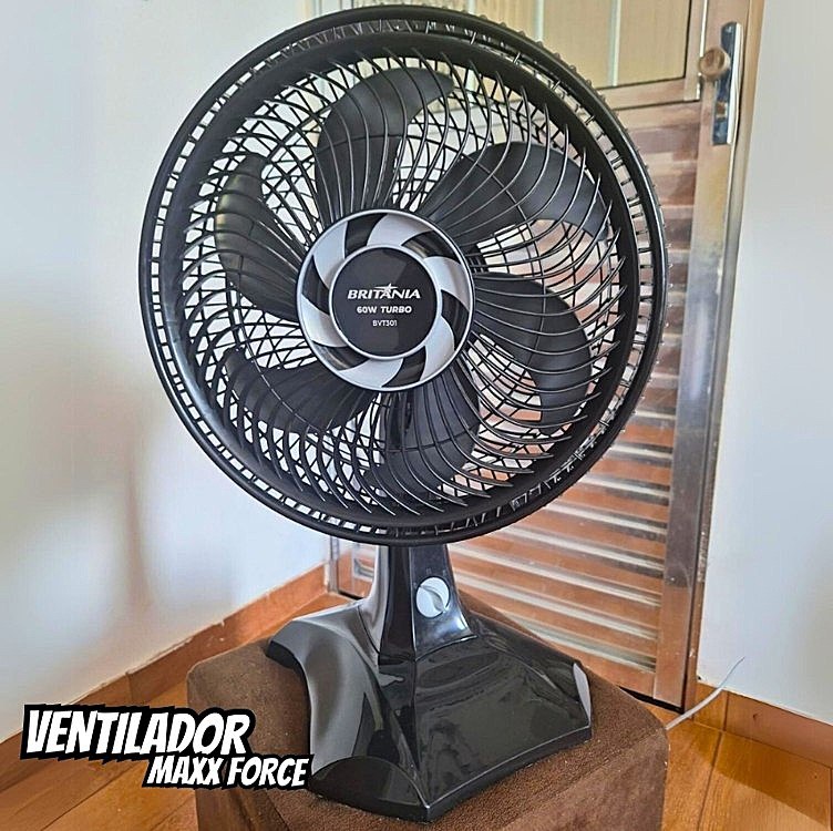 Ventilador De Mesa Britânia Maxx Force 30cm BVT301*