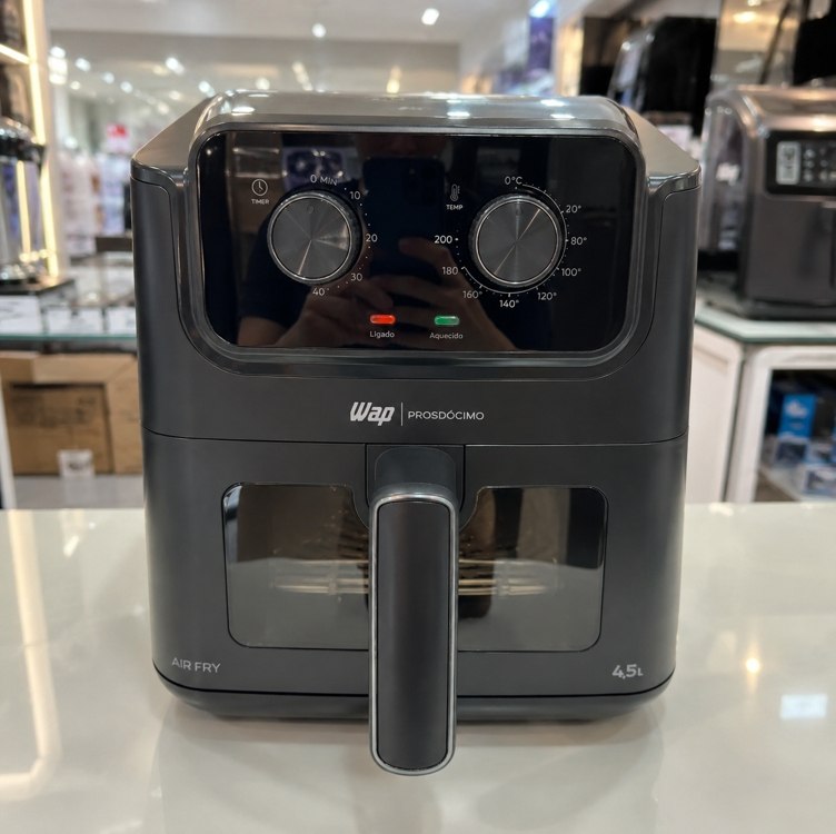 Wap Af01 Airfryer 4,5l Visor Com Luz Interna Antiaderente 127V