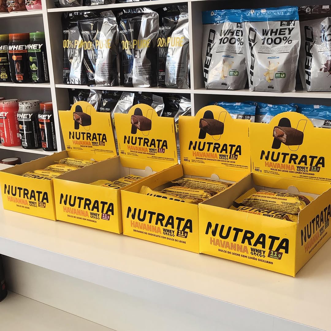 Whey Grego Bar Havanna - Nutrata 12 un