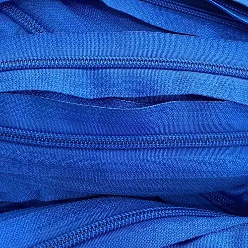 ➡️ Ziper Grosso Azul Royal N.5 (rolo Com 200 Metros)
